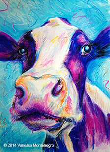 Moo the Cow by Vanessa Montenegro