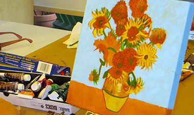 Adult Painting Class: Acrylic Painting like the Masters.