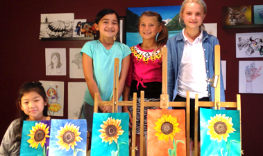 Kids Art Lesson: Drawing and Painting Class