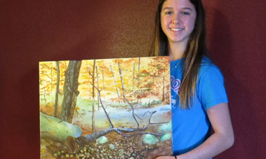 Teen's Art Classes: Youth Afternoon Painting Lesson.