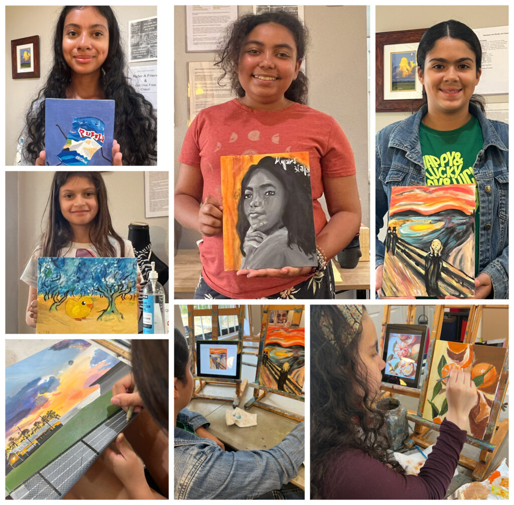 Art Summer Camps at Vanessa's Art Studio Tampa 